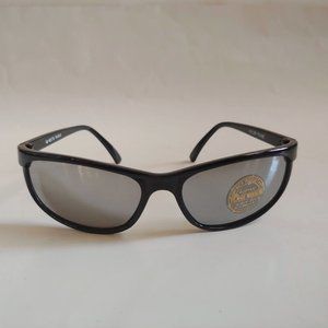 NWT TruVintage 90's Kids Nylon 8 Base Wrap around Smoke Mirrored Sunglasses